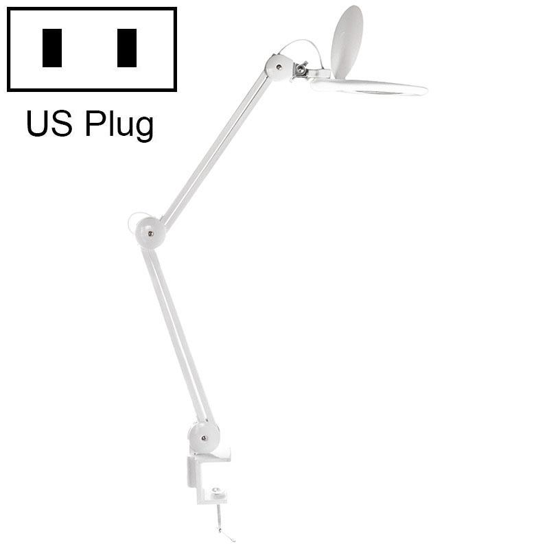 TS-9827 8X multifunctionele clip-on werkonderhoudsloep met LED-licht (US-stekker)