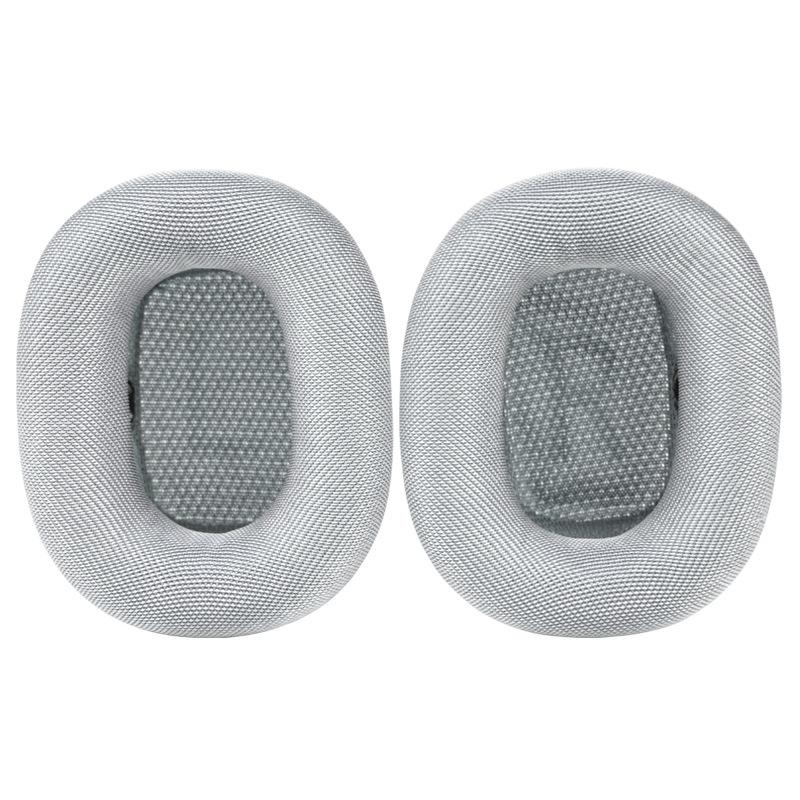 2 stks Foam Oorpads oorbeschermers voor Airpods Max (Mesh Light Grey)