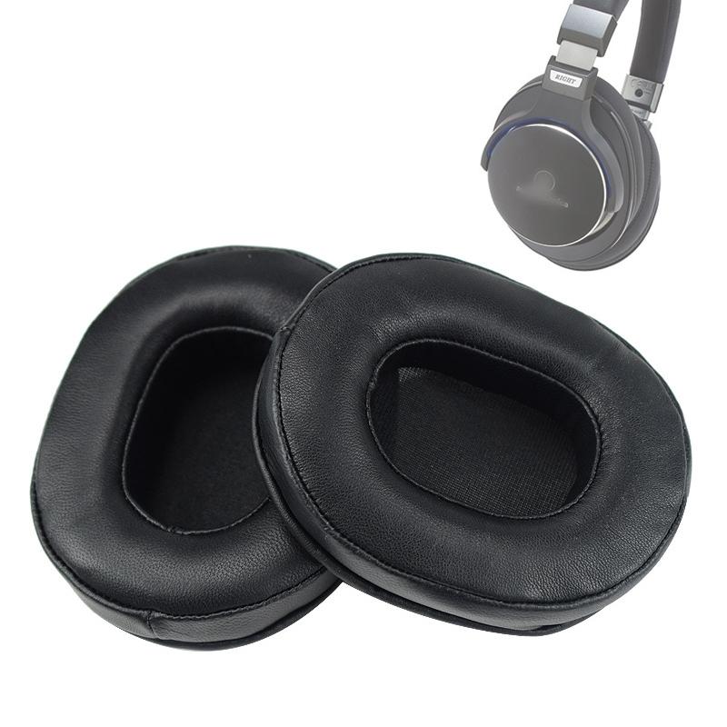 1 Paar Sponge EarMuff voor Audio-Technica ATH-M50 / M40 / M50X / MSR7 Kleur: Schapenvacht-Zwart