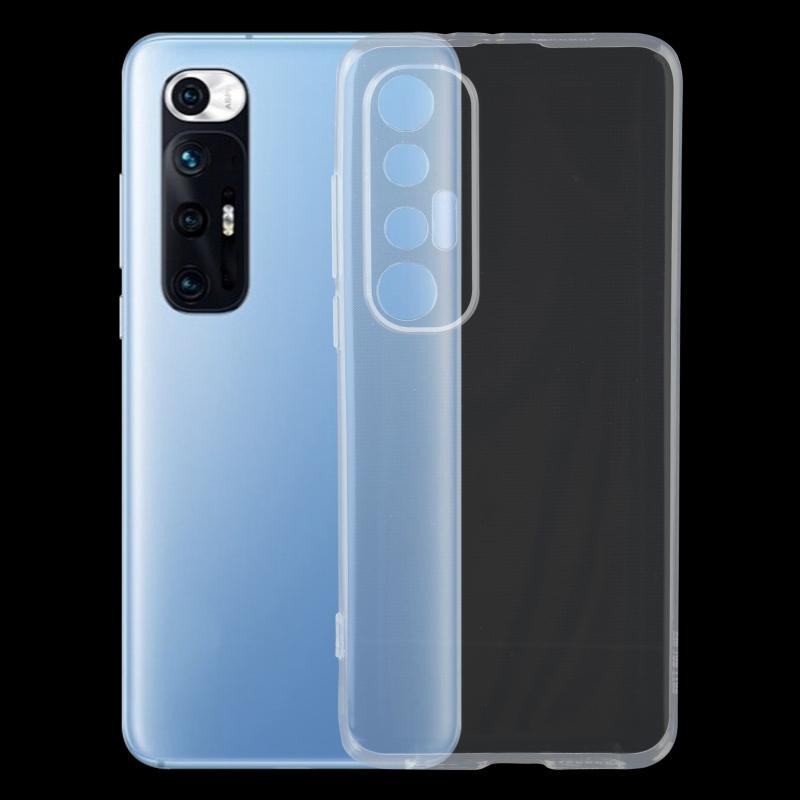 Voor Xiaomi Mi 10S 0.75mm Ultradunne Transparante TPU Soft Protective Case (Transparant)